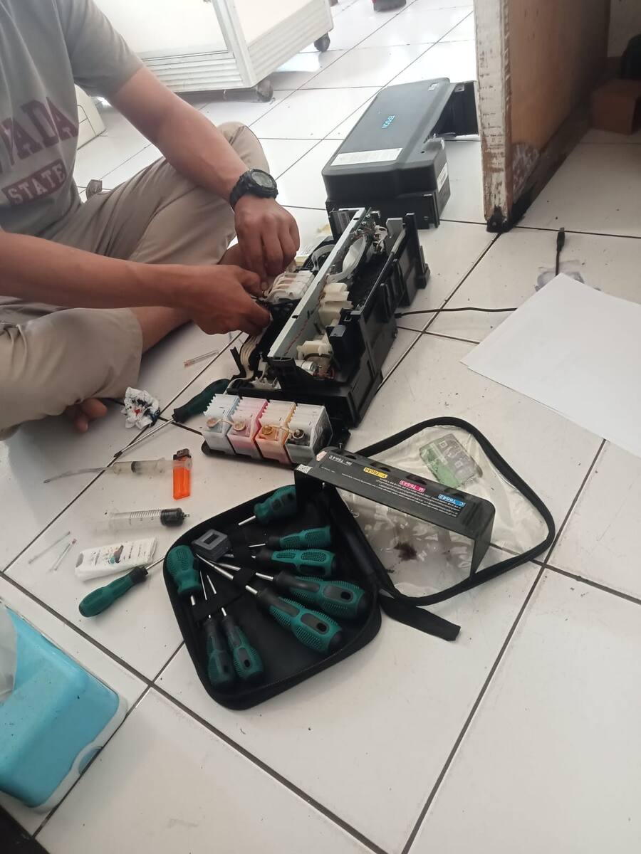 Dokumentasi service printer 3
