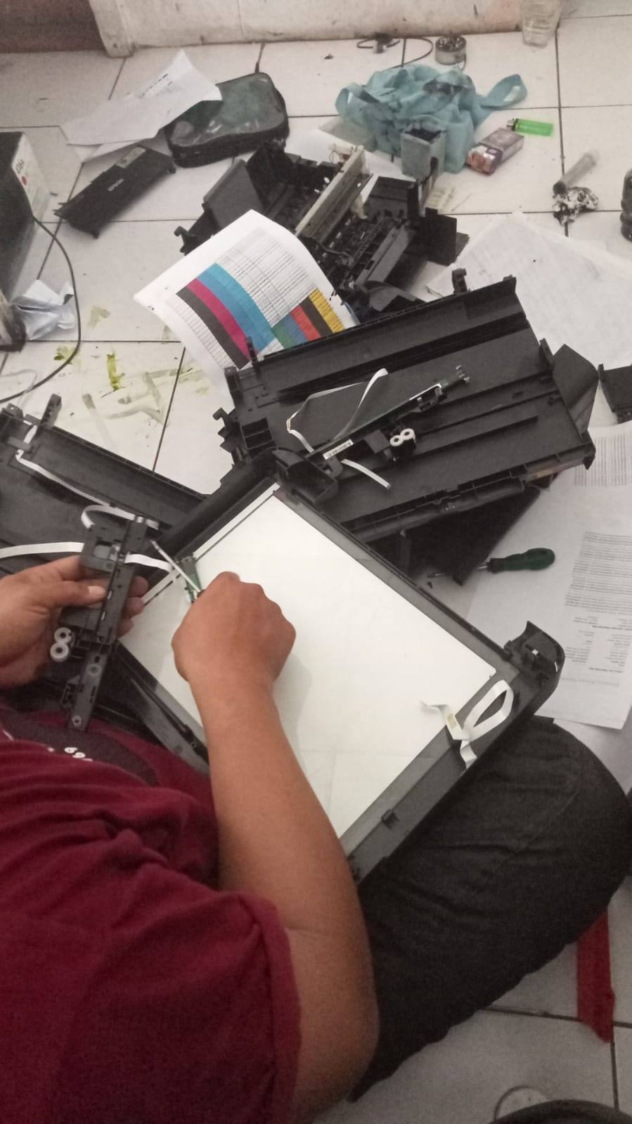 Dokumentasi service printer 6